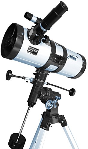 Telescopio reflector 1000-114 EQ3 de Seben Star-Sheriff incl. “Big Pack”